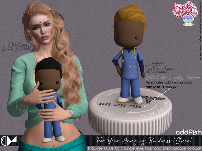ODd - Your Amazing Kindness (ChocoMBU) Doctor, Nurse Collectable/Bento Holdable