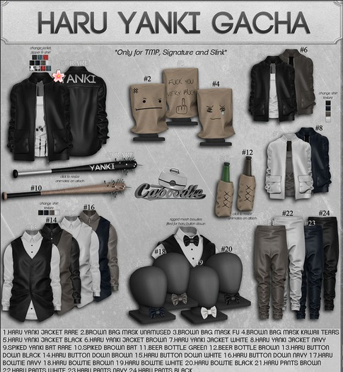 1 - Caboodle - Haru Yanki Jacket - Signature - RARE