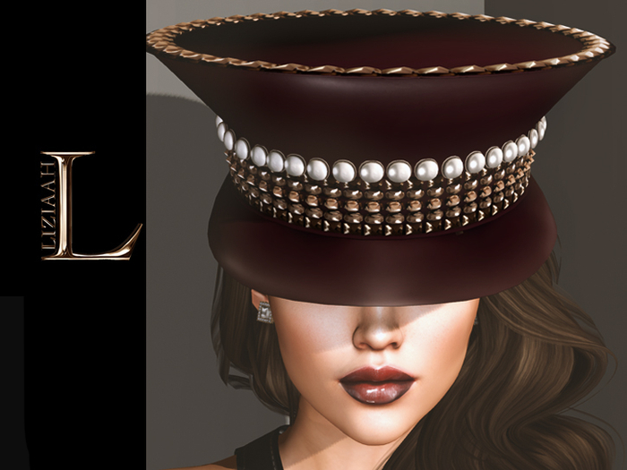 [LIZ] Aiden hat* [Burgundy]