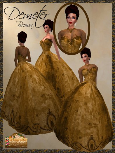 *Goddess* Demeter in Brown