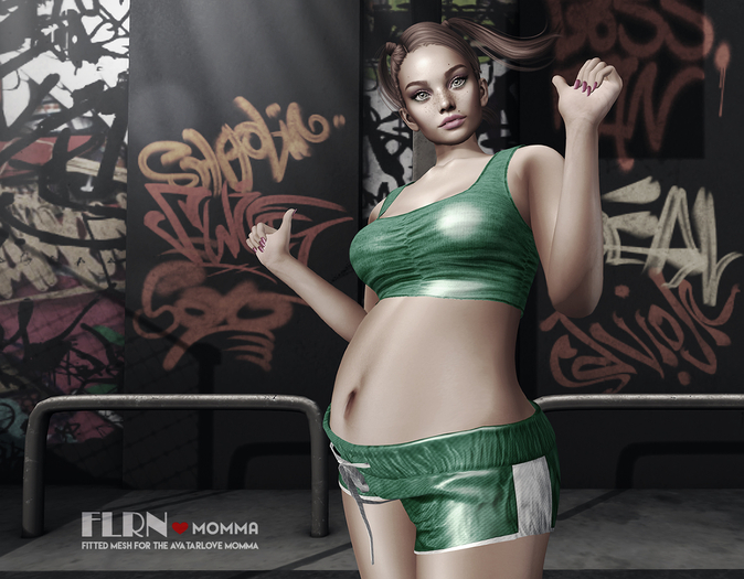[FLRN DESIGN] - Faye Top&Short L.Momma Demo