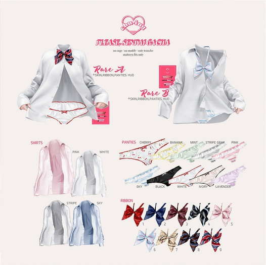 CHU-ING. please senpai. ribbon 3