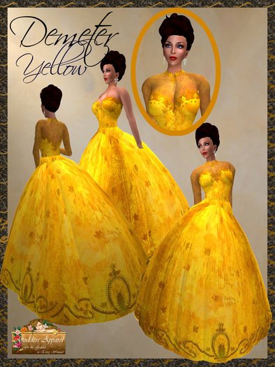 *Goddess* Demeter in Yellow