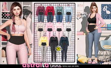 Astralia - Emma Premaman Jeggings (Synthetic Blue)