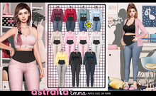 Astralia - Emma Premaman Jeggings (Light Blue)