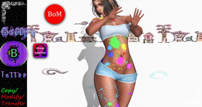 Belly's Paintball Layer (Pose Included)