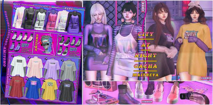 AMITOMO - City at night GACHA - 5