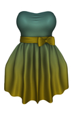 The Annex - Autumn Dress - Blues