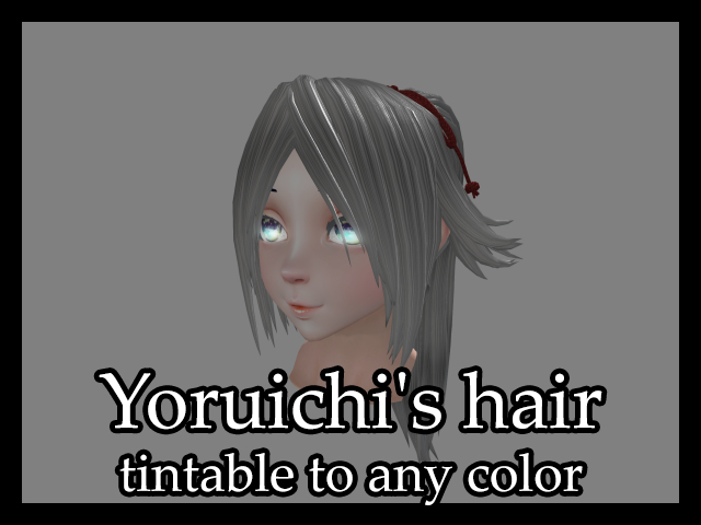 Yoruichi's hair