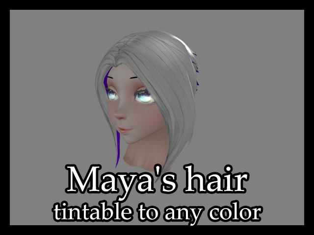 Maya's hair