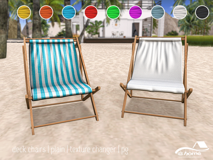 @home: deck chair [plain] 