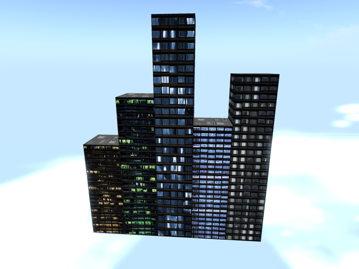 Mesh Skyscrapers