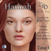 ZSD Genus Hannah - Tone 1