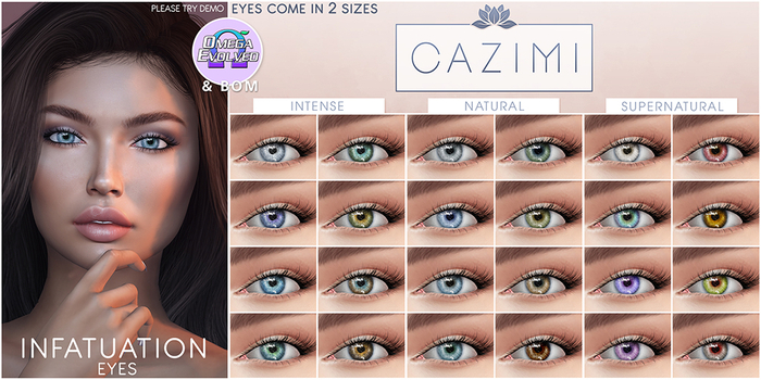 CAZIMI: Infatuation Eyes - All Colors