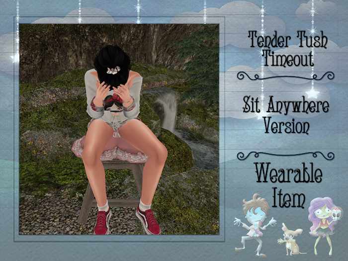 Tender Tush Timeout Stool - Sit Anywhere