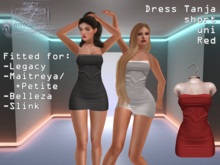 {RP} Dress Tanja Red uni short
