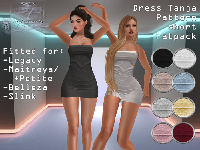 {RP} Dress Tanja Fatpack Pattern short