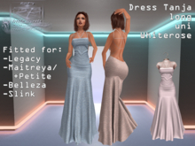 {RP} Dress Tanja Whiterose uni long