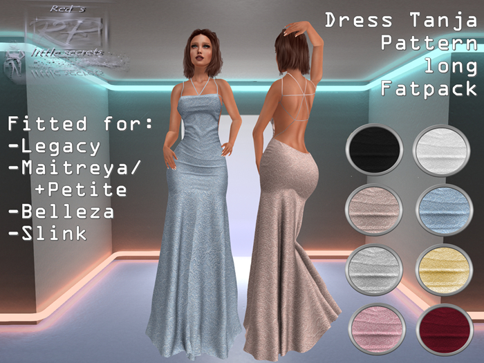 {RP} Dress Tanja Fatpack Pattern long