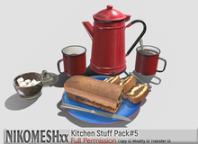 ::NIKOMESH::Full Permission Kitchen Stuff Pack#5