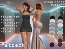 {RP} Dress Tanja Long and Short Megapack