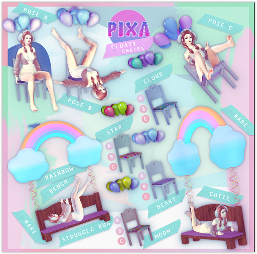 Pixa ~ Floaty Chair Cloud C