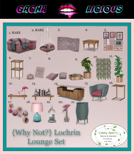 1.{Why Not?} Lochrin Sofa RARE