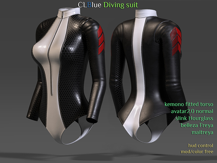 CLBlue-Diving Suit