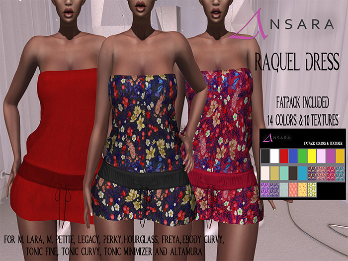 Ansara - Raquel Dress - FATPACK