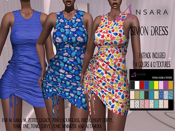 Ansara - Simon Dress - FATPACK