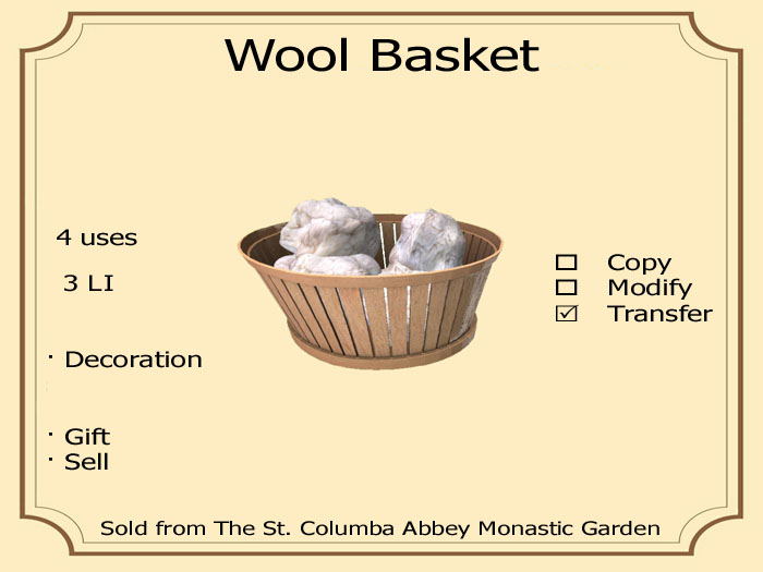 DFS Wool Basket