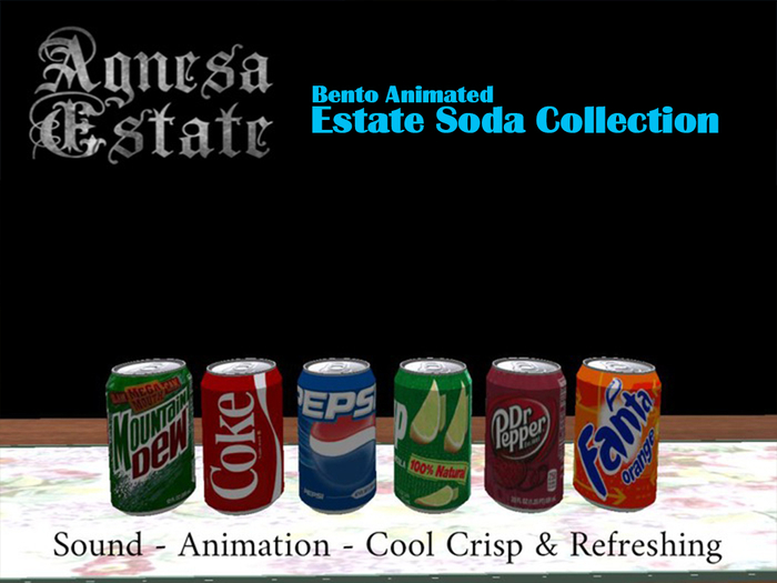 Agnesa Estate Soda Collection