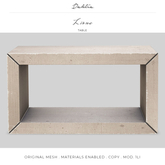Dahlia - Liona. - Wood Table 