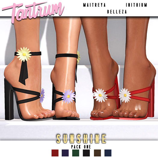 Tantrum - Sunshine Heels - Pack One