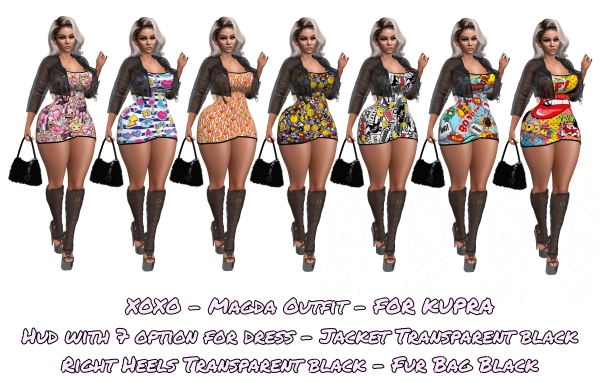 XOXO - Magda Outfit  FOR KUPRA DEMO