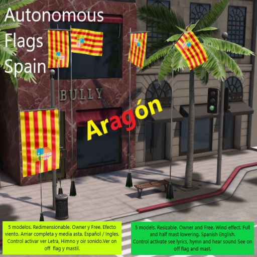 Flag Box Autonomica ARAGON  Full Model