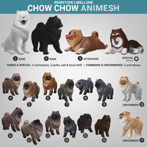 SEmotion Libellune Chow Chow Animesh #12