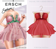 ERSCH - Sephora Dress -hotpink-