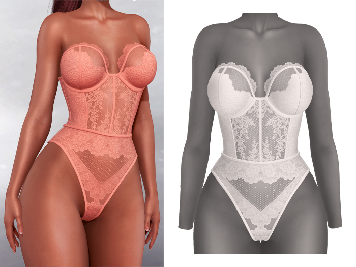 Mossu - Jade Body - White