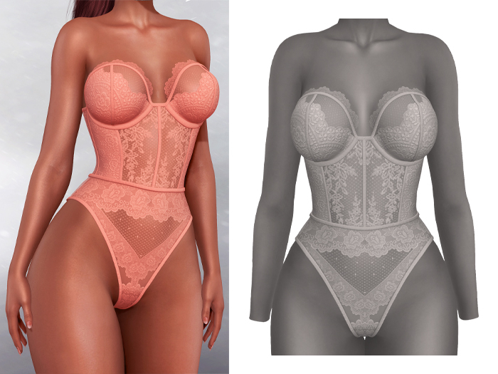 Mossu - Jade Body - Light Gray 