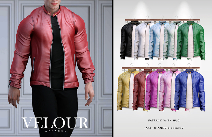 VELOUR APPAREL: "Patrick" Jacket (DEMO)