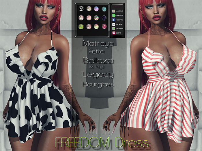 [TOXIC BISH] FREEDOM Dress @ HUD