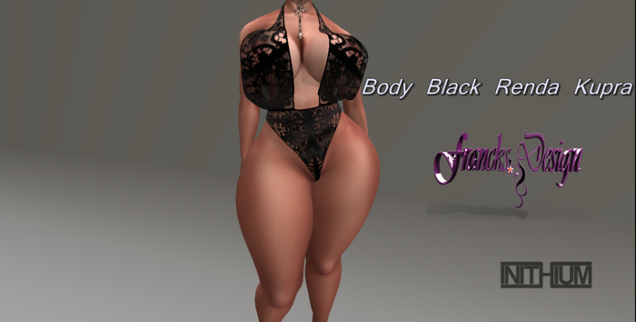 *Body Black Renda*