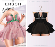 ERSCH - Sephora Dress -black-