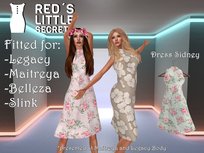 {RP} Dress Flora Roses Green