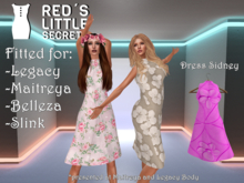 {RP} Dress Flora Flower Pink