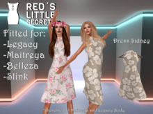 {RP} Dress Flora flowers Sand