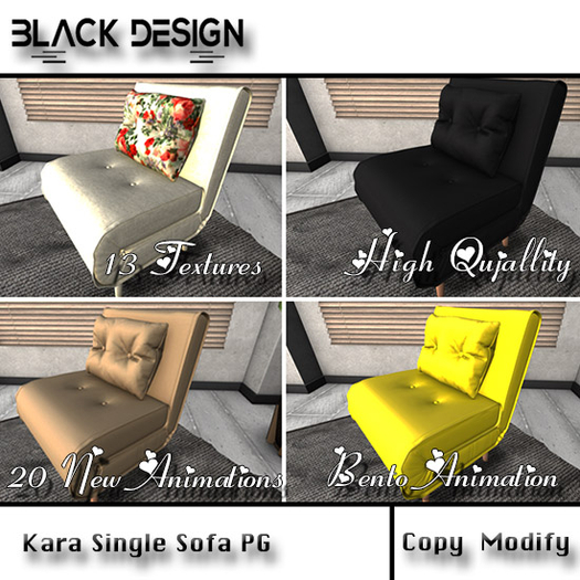 Kara Single Sofa PG