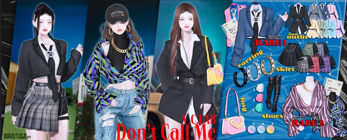 [V.C.LAB] Don't Call Me GACHA. common outfit 04 (maitreya)(bo 1