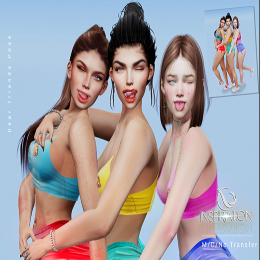 Inspiration - Static Poses Group - Dear Friends
